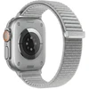 TECH-PROTECT NYLONLOOP APPLE WATCH 8 / 9 / 10 / 11 / 12 / SE / ULTRA (44 / 45 / 46 / 49 MM) ŠVIESIAI PILKA