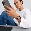 TECH-PROTECT NYLONLOOP APPLE WATCH 8 / 9 / 10 / 11 / 12 / SE (40 / 41 / 42 MM) ŠVELNIAI ROŽINĖ