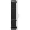 TECH-PROTECT NYLONLOOP GARMIN FENIX 5 / 6 / 6 PRO / 7 / 8 / 8 PRO / 9 / 9 PRO (47 MM) JUODA
