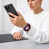 TECH-PROTECT NYLONMAG APPLE WATCH 8 / 9 / 10 / 11 / 12 / SE / ULTRA (44 / 45 / 46 / 49 MM) tamsiai bordinė