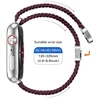 TECH-PROTECT NYLONMAG APPLE WATCH 8 / 9 / 10 / 11 / 12 / SE / ULTRA (44 / 45 / 46 / 49 MM) tamsiai bordinė