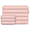Nešiojamo kompiuterio dėklas 13″ – 14″ Tech-Protect Puffy Dusty Rose