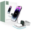 Magnetinis belaidis įkroviklis MagSafe 15W 3in1 Tech-Protect QI15W-A27 baltos spalvos