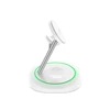 Tech-Protect QI15W-A46 3in1 magnetinis MagSafe indukcinis įkroviklis - Baltas