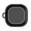 Tech-Protect Rough Carbon Samsung Galaxy Buds FE / 2 Pro / 2 / Live / Pro – dėklas ausinėms juodos spalvos