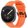 „Tech-Protect SILICONE AIR“ Samsung Galaxy WATCH 8 / 9 / CLASSIC (40 / 44 / 46 MM) TANGARINE Oranžinis