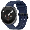 Tech-Protect SILICONE AIR Samsung Galaxy WATCH 8 / 9 / CLASSIC (40 / 44 / 46 MM) TAMSIAI MĖLYNAS