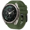 TECH-PROTECT silikoninis GARMIN FENIX 5 / 6 / 6 PRO / 7 / 8 / 8 PRO / E / 9 / 9 PRO (47 MM) kariškos žalios spalvos