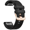 TECH-PROTECT silikoninis GARMIN FENIX 5S / 5S PLUS / 6S / 6S PRO / 7S / 8 / 9 / 9 PRO (43 MM) juodas