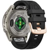 TECH-PROTECT silikoninis GARMIN FENIX 5S / 5S PLUS / 6S / 6S PRO / 7S / 8 / 9 / 9 PRO (43 MM) juodas