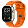 Tech-Protect SILICONE LINE WATCH 8 / 9 / 10 / 11 / 12 / SE / ULTRA (44 / 45 / 46 / 49 MM) ORANŽINIS