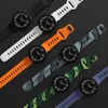 Apyrankė Samsung Galaxy Watch 4 / 5 / 5 Pro / 6 / 7 / FE Tech-Protect silikoninė juodos spalvos