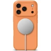 „Tech-Protect“ silikoninis „MagSafe“ dėklas, skirtas „iPhone 17 Pro Max“ – oranžinis