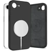 Dėklas Tech-Protect SILICONE MagSafe Apple iPhone 16E / 17E juodos spalvos