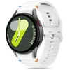 Apyrankė Samsung Galaxy Watch 4 / 5 / 5 PRO / 6 / 7 / FE Tech-Protect silikoninė Sport baltos spalvos