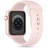 Apyrankė Apple Watch 3 / 4 / 5 / 6 / 7 / 8 / 9 / SE (38 / 40 / 41 mm) Tech-Protect silikoninė Light rožinės spalvos