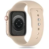 Apyrankė Apple Watch 3 / 4 / 5 / 6 / 7 / 8 / 9 / SE (38 / 40 / 41 MM) Tech-Protect silikoninė Walnut beige