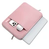Tech Protect Tech-Protech Sleevy Nešiojamas kompiuteris 13-14 dėklas kompiuteriu rožinės spalvos