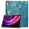 Dėklas Tech-Protect SmartCase, skirtas Lenovo Tab P11 (2nd gen.) 11,5 TB-350, Mėlynos spalvos su sakurų raštais