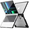 „Tech-Protect SmartShell Pro“ dėklas, skirtas „Macbook Pro 14 M1 / M2 / M3 / M4 / M5“ 2021–2025 m. – juodas ir skaidrus
