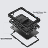 DėklasTech-Protect Solid skirtas Samsung Galaxy Tab A9 / A11 8.7 X110 / X115 / X133 / X135 – juodos spalvos