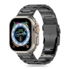Tech-Protect Stainless Pro apyrankė skirta Apple Watch 4 / 5 / 6 / 7 / 8 / 9 / SE / Ultra 1 / 2 (42 / 44 / 45 / 49 mm) - juodos spalvos