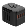 Tech-Protect TA200 EU / UK / US / AU adapter - juodas