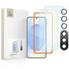 Tech-Protect Supreme Set for Samsung Galaxy S25 Plus 2x apsauginis stiklas skirtas ekranui / apsauginis stiklas for camera – transparent