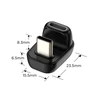 Tech-Protect Ultraboost AA04 USB-C Angled Adapteris - Juodas
