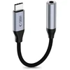 TECH-PROTECT ULTRABOOST ADAPTERIS USB-C Į MINI JACK 3.5MM DAC IRON Pilkas
