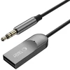 TECH-PROTECT ULTRABOOST AU04 garso adapteris AUX Bluetooth 6.0 pilkas