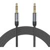 Tech-Protect UltraBoost cable 3.5mm mini jack | 3.5mm mini jack 1.5m - juodas