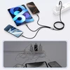 Tech-Protect UltraBoost DNA 3in1 USB-C / Micro-USB / Lightning kabelis 120 cm – pilkos spalvos
