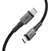 „Tech-Protect Ultraboost DNA“ duomenų perdavimo ir įkrovimo laidas | USB-C | 60 W | 0,5 m | pilkas