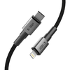 Tech-Protect Ultraboost DNA USB-C / Lightning PD27W/3A laidas 200 cm - pilka