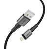 Tech-Protect Ultraboost DNA USB-A / Lightning kabelis 12W/2.4A 25 cm - pilka