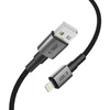 Tech-Protect Ultraboost DNA USB-A / Lightning kabelis 12W/2.4A 25 cm - pilka