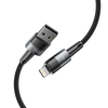 Kabelis 3A 12W 1m USB – Lightning Tech-Protect UltraBoost pilkos spalvos