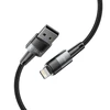 Kabelis 3A 12W 2m USB – „Lightning Tech-Protect UltraBoost“ pilkos spalvos