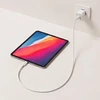 Tech-Protect ULTRABOOST LITE duomenų perdavimo ir įkrovimo kabelis | USB-C į USB-C | PD | 60W | 0,5 m | balta