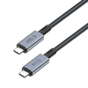 Tech-Protect UltraBoost Max USB-C 4.0 / USB-C 4.0 PD kabelis 240W 8K 40Gbps 1m – pilkas