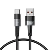 Kabelis 66W 6A 0,25m USB – USB-C Tech-Protect UltraBoost pilkos spalvos