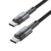 Kabelis 3A 60W 1m PD USB-C – USB-C Tech-Protect UltraBoost pilkos spalvos