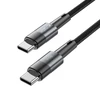 Kabelis 3A 60W 1m PD USB-C – USB-C Tech-Protect UltraBoost pilkos spalvos
