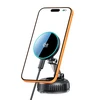 Tech-Protect mm25W-V8 QI2.2 Magnetic MagSafe WINDSHIELD & DASHBOARD automobilinis telefono laikiklis belaidis įkroviklis 25W juodos spalvos