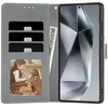 Tech-Protect Wallet dėklas skirtas Samsung Galaxy A26 5G / A17 4G / 5G – Daisies with Leaves