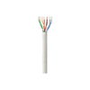 Techly Pro TechlyPro UTP Cat6 kabelio ritinys 4x2, vyta pora CCA 305m dėžė pilka