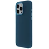 Tecto Shield Telforceone Elegantiškas atlasinis dėklas, skirtas iPhone 14 6,1 colio, tamsiai mėlynas