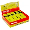 Teksta marķieris KORES BRIGHT LINER dzeltens