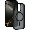 Tel Protect Aura Matte Magsafe dėklas skirtas Apple iPhone 15 Pro juodos spalvos